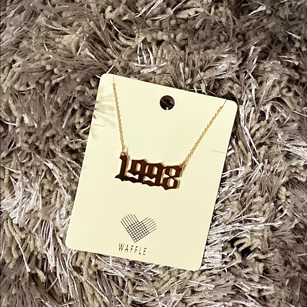 Old English Year Necklace